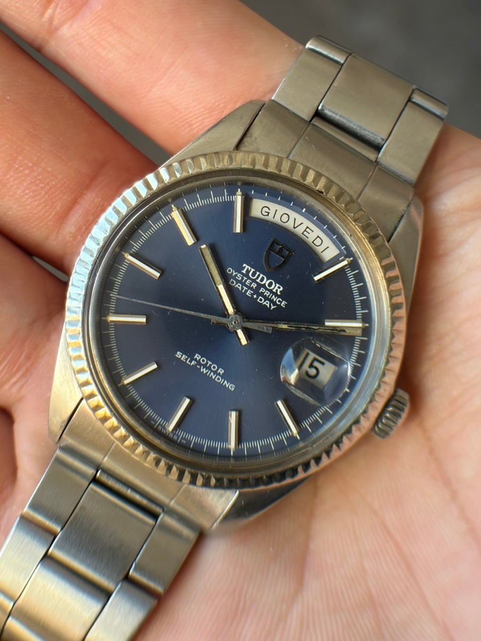 Tudor 7019/4 Oyster Prince Date+Day Jumbo 1970