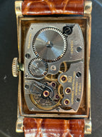 Longines 14K Gold Tank Beautiful Lugs c.1940s