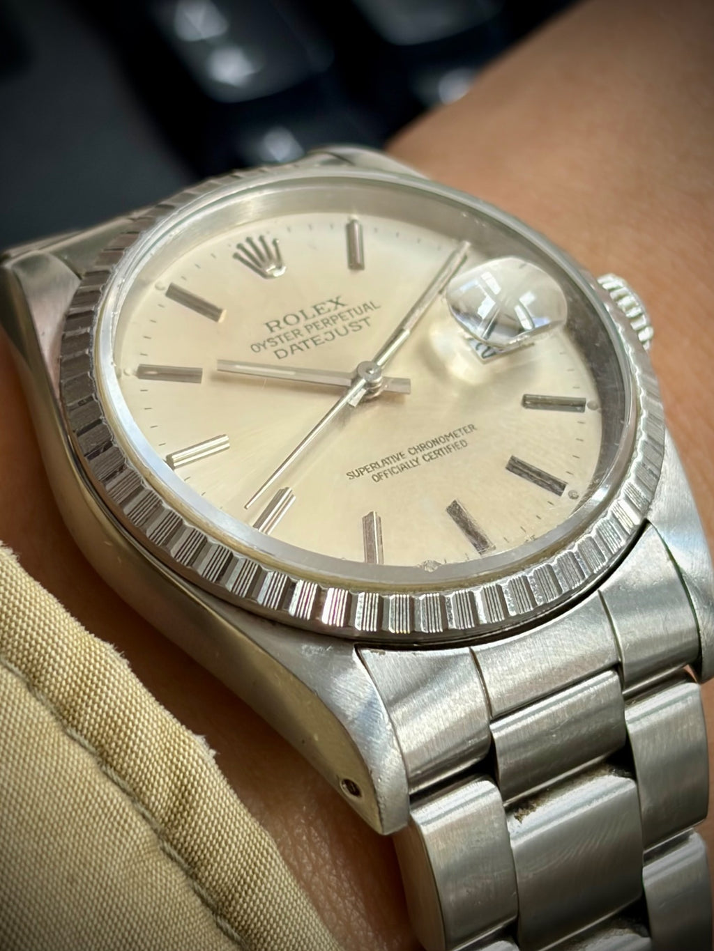 Rolex IBM Datejust Ref. 16220