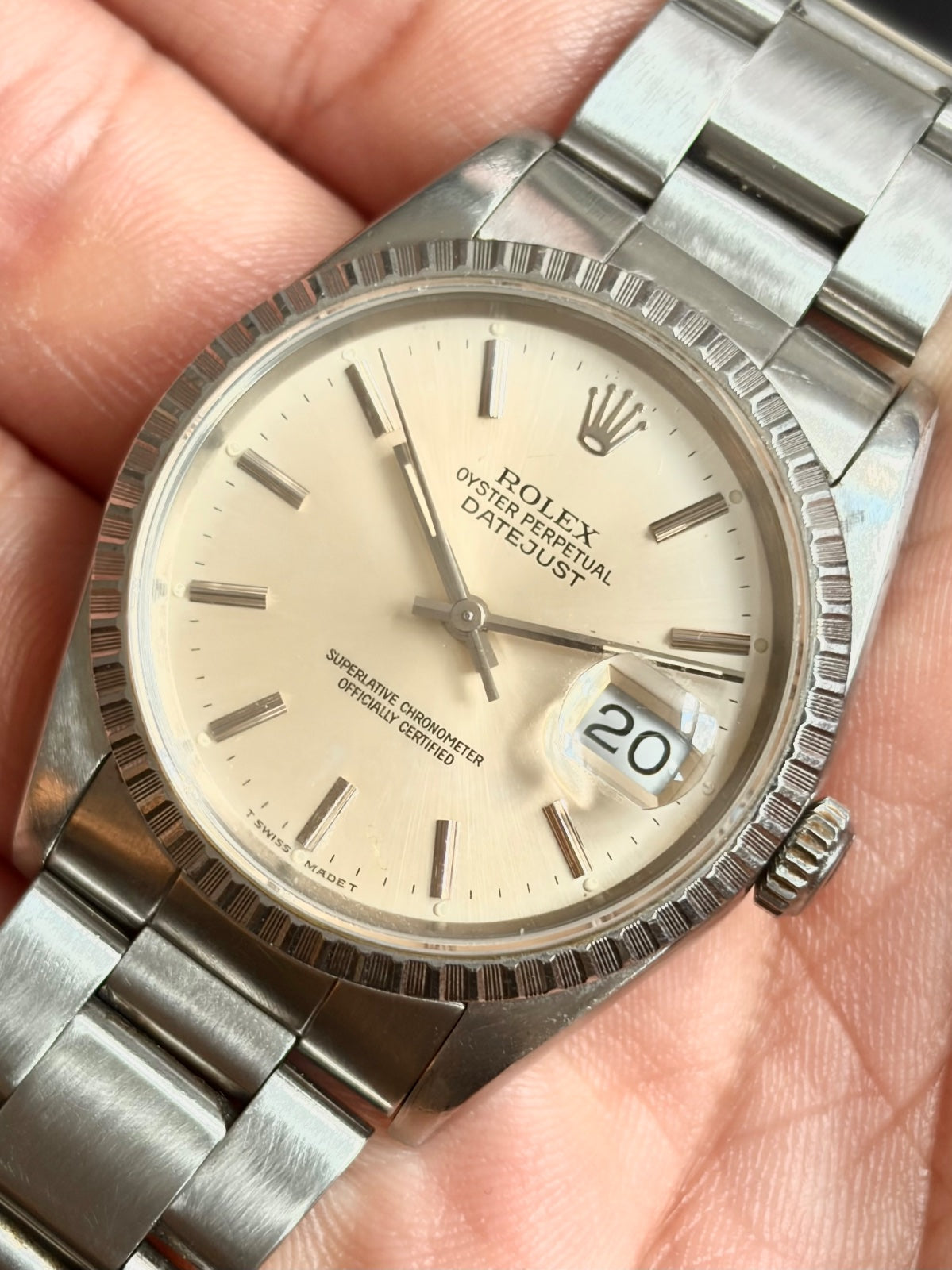 Rolex IBM Datejust Ref. 16220