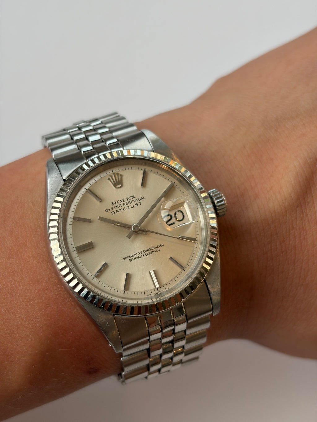 Rolex DateJust Ref 1601 Sigma Dial