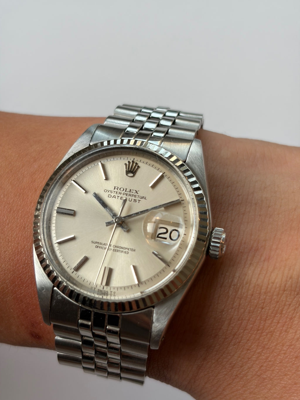 Rolex DateJust Ref 1601 Sigma Dial