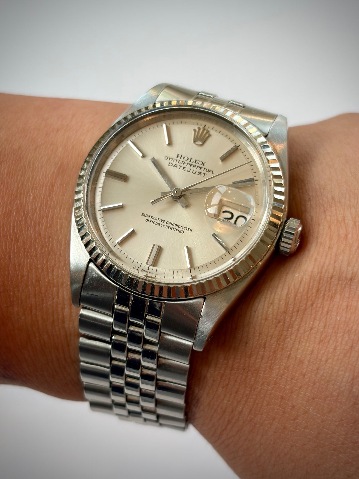 Rolex DateJust Ref 1601 Sigma Dial