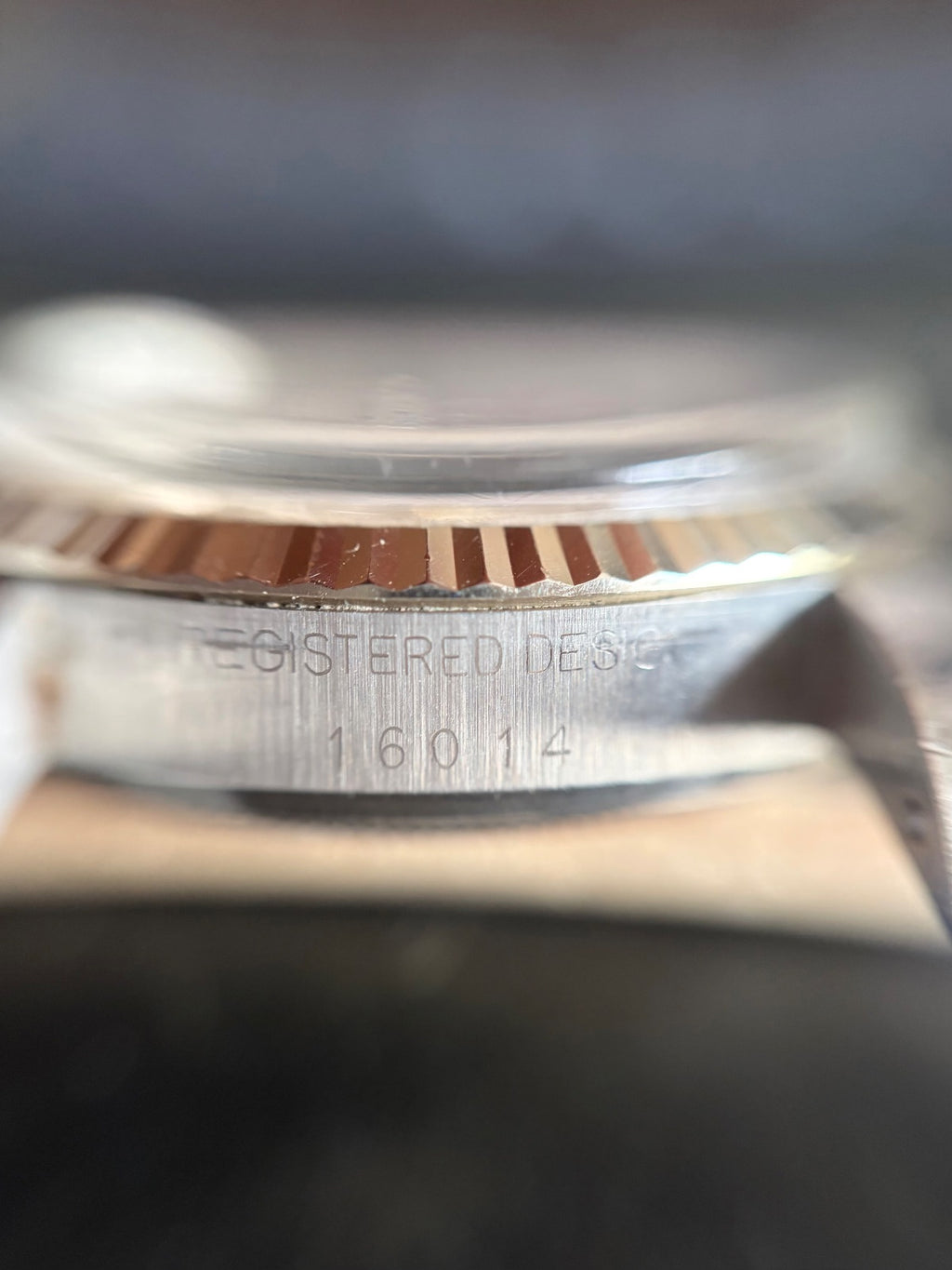 Rolex Datejust ref 16014 Linen Dial