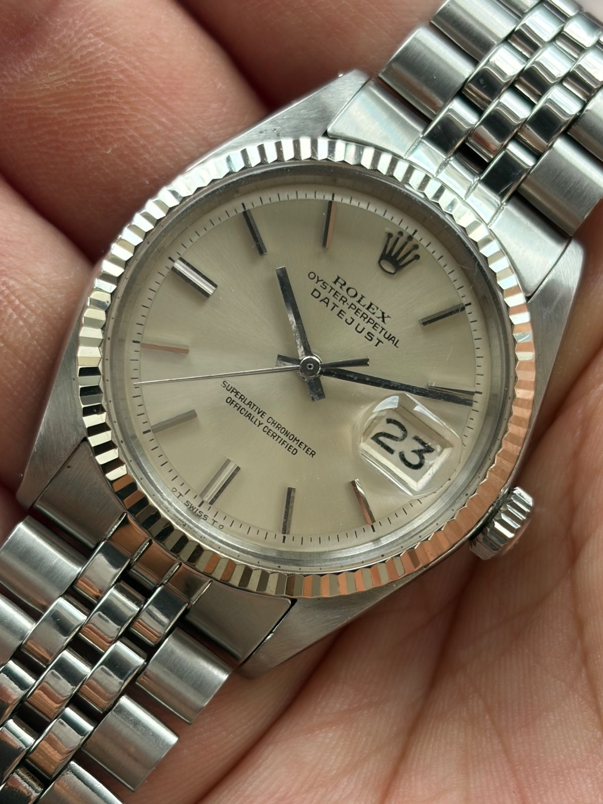 Rolex Ref. 1601 No-Lume Sigma Dial