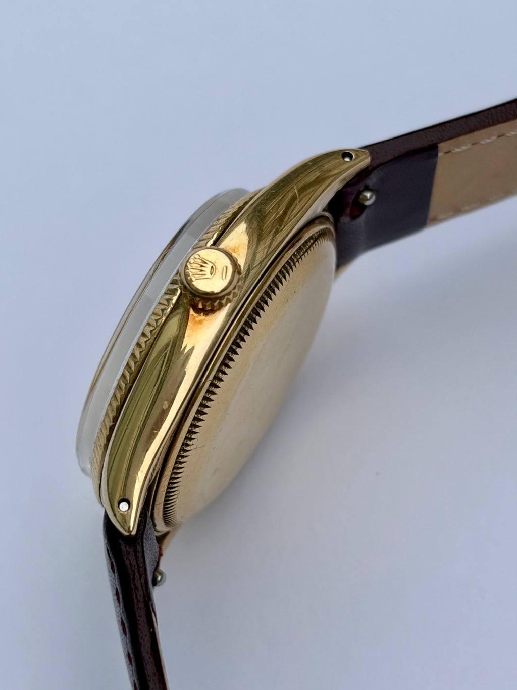 Rolex Oyster Perpetual Ref 6567 14K Yellow Gold