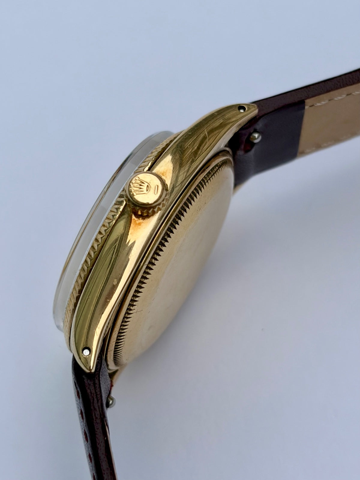 Rolex Oyster Perpetual Ref 6567 14K Yellow Gold