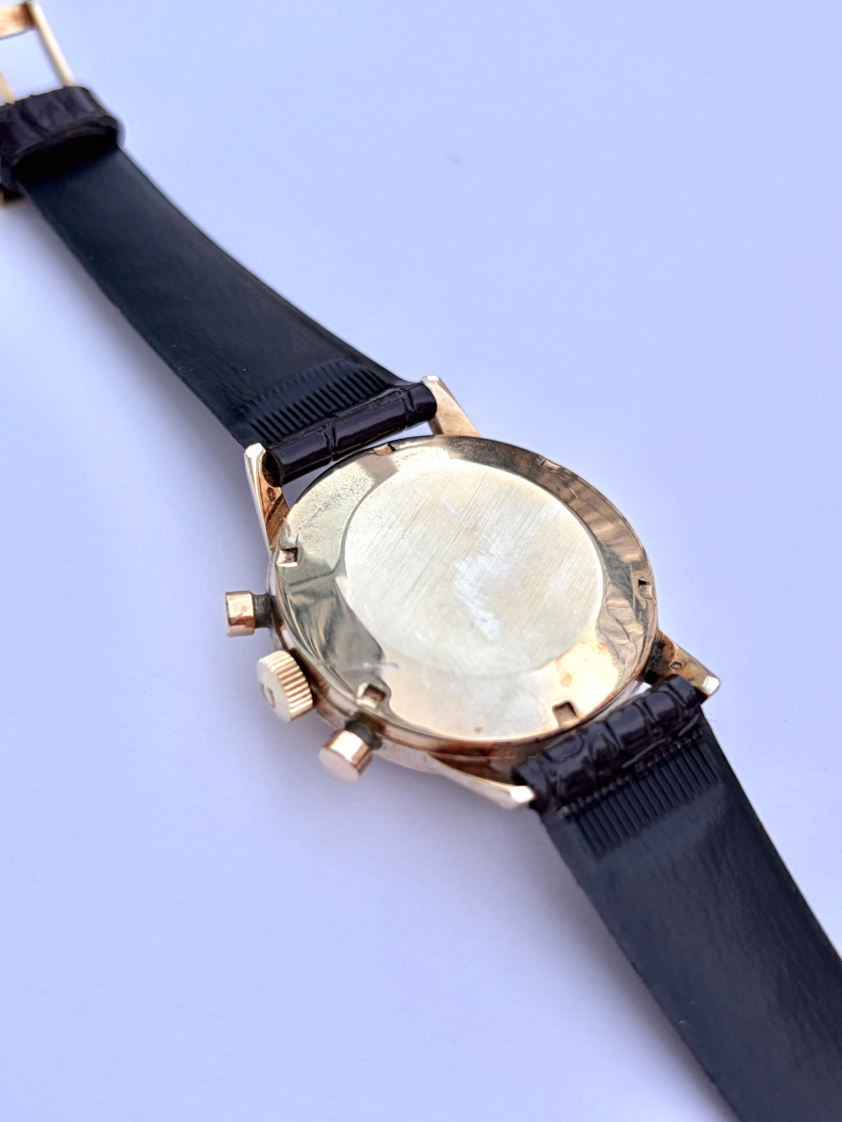 Omega Seamaster 14k Gold Chronograph