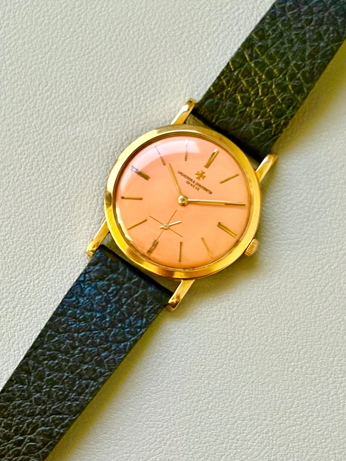 Vacheron & Constantin Patrimony Salmon Dial 18k Rose Gold