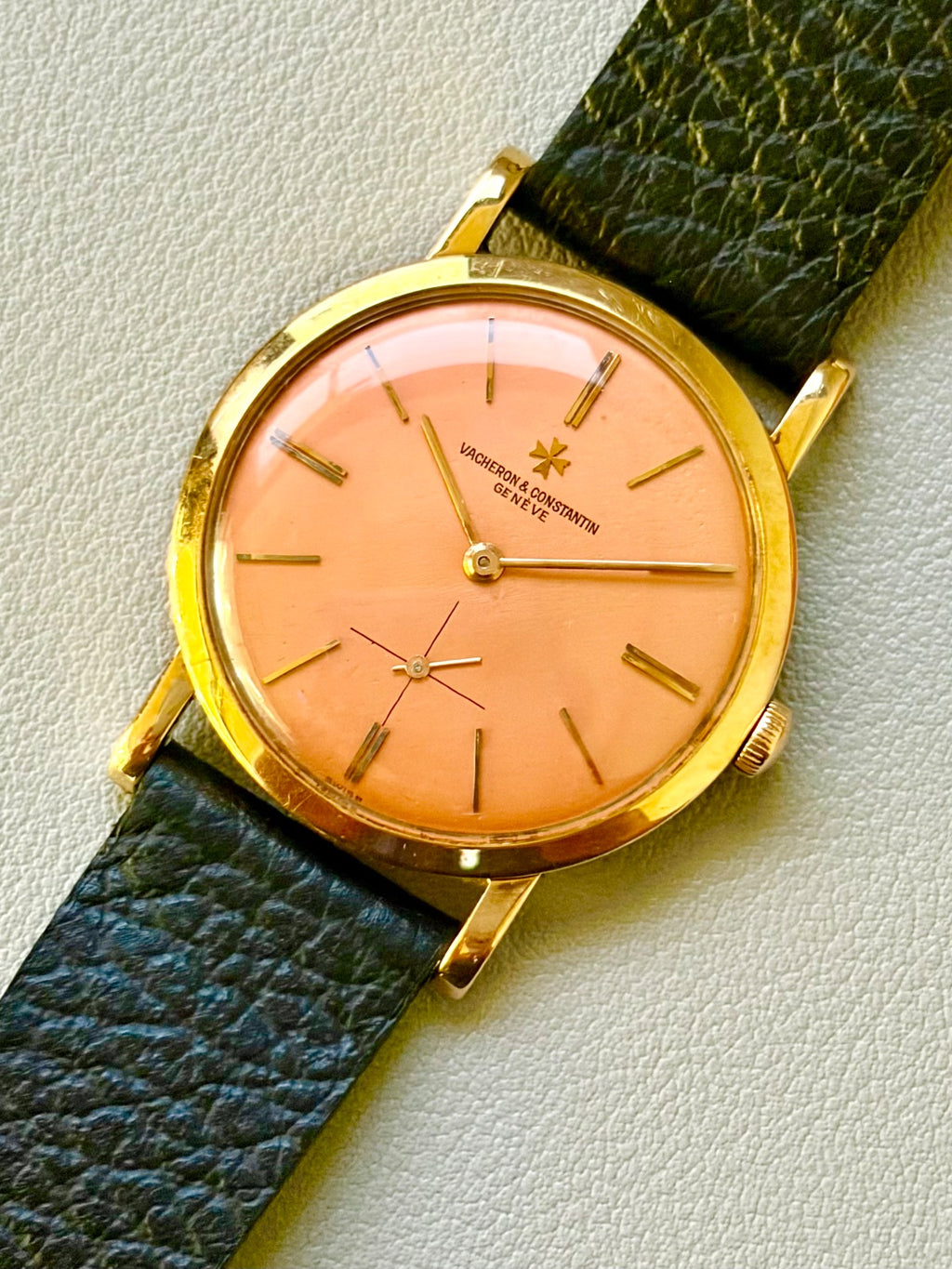 Vacheron & Constantin Patrimony Salmon Dial 18k Rose Gold