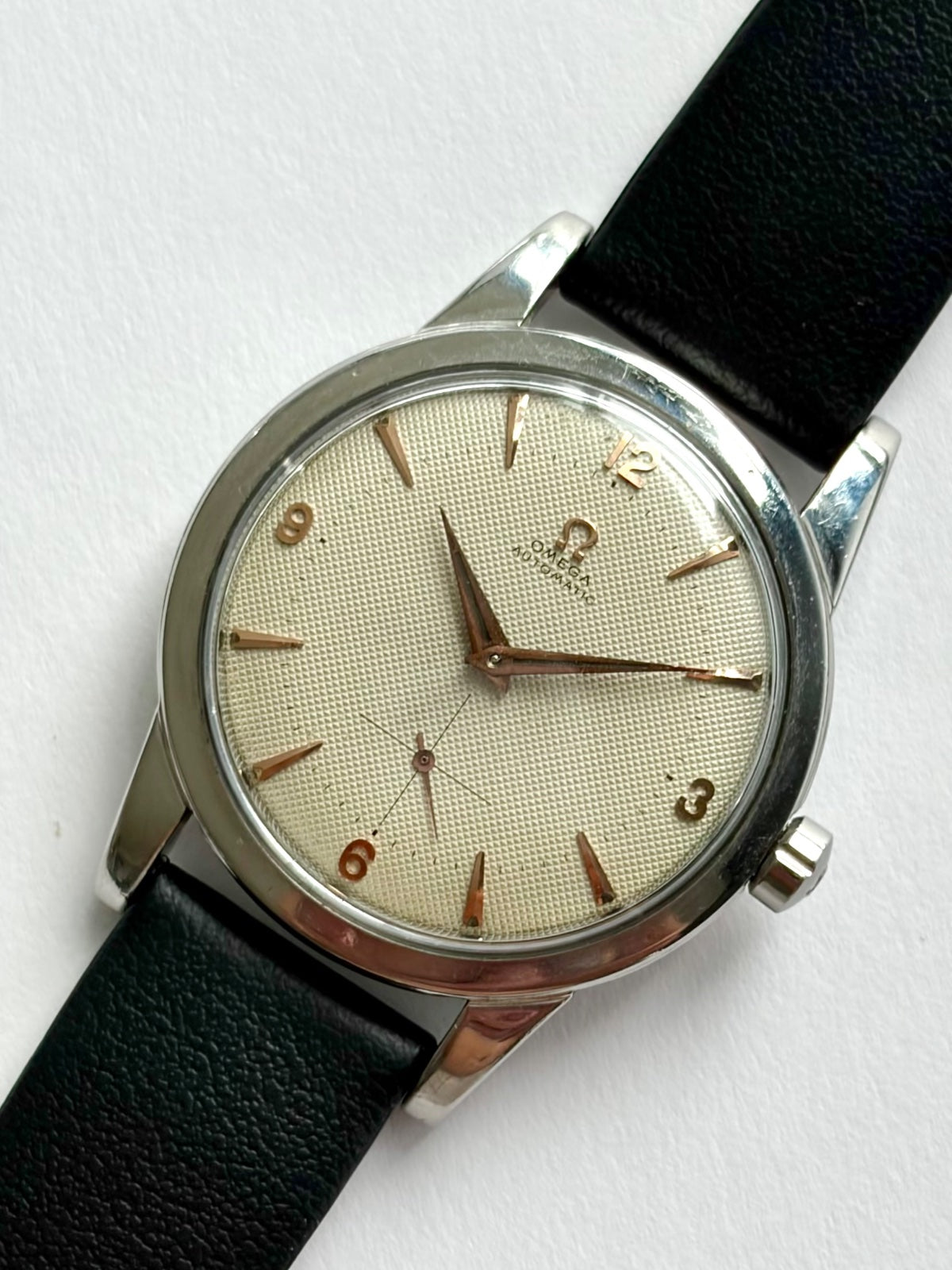 Omega Jumbo Automatic Honeycomb Dial