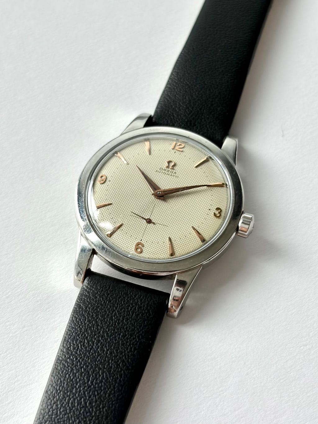 Omega Jumbo Automatic Honeycomb Dial