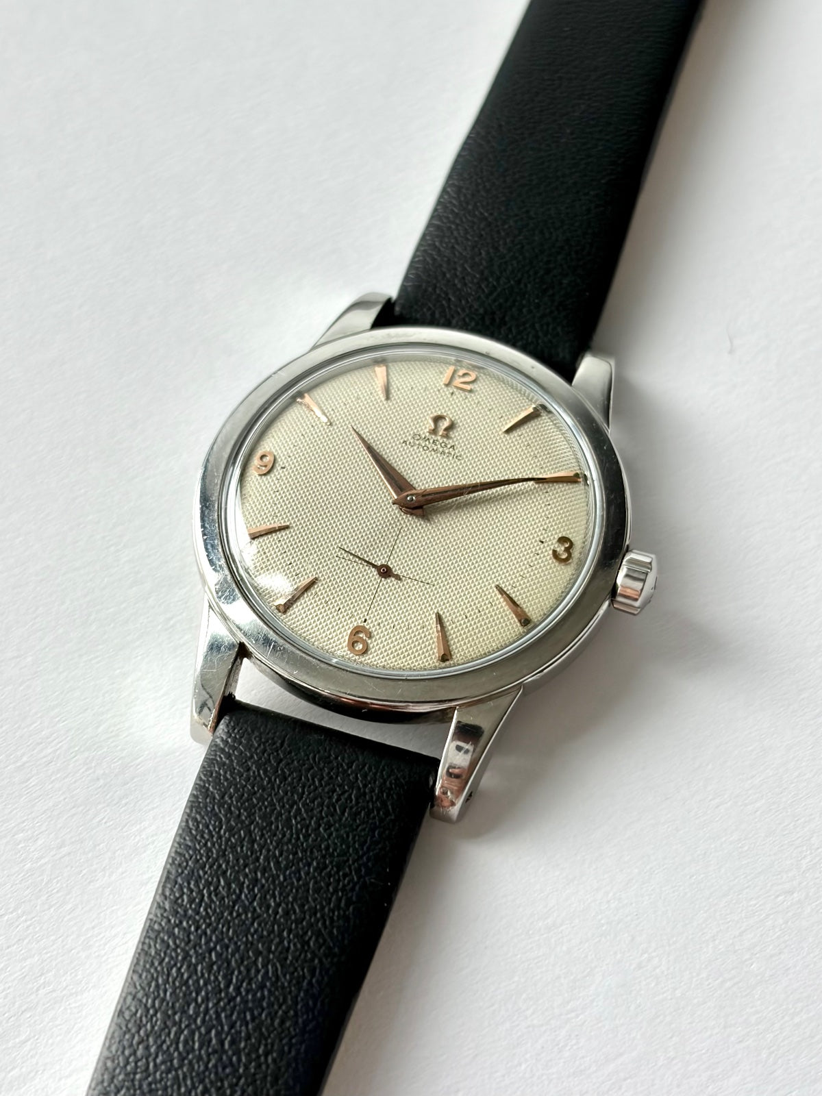 Omega Jumbo Automatic Honeycomb Dial